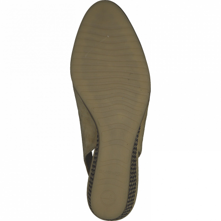 Слингбэки  Tamaris  хаки  кожа F-90800 фото в интернет-магазине | Omadey.ru