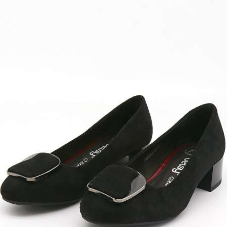 Туфли  Betsy  черный  замша искусств. Z-8250 фото в интернет-магазине | Omadey.ru