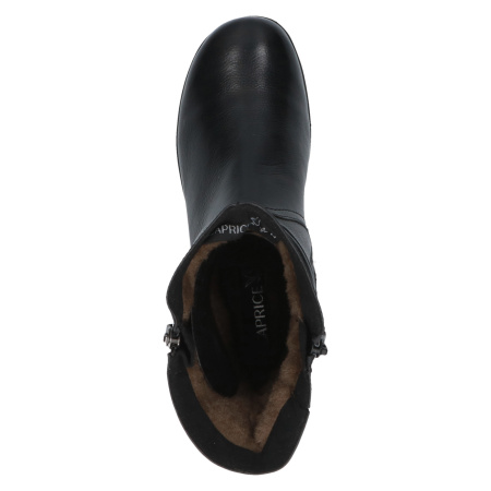 Сапоги  Caprice  черный  кожа Z-400721 фото в интернет-магазине | Omadey.ru