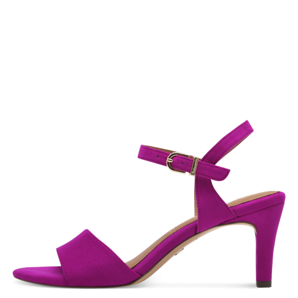 Фото Босоножки  Tamaris  розовый  текстиль F-400914