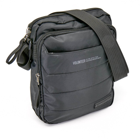 Рюкзак  мужские Volunteer  черный  текстиль c11616-black фото в интернет-магазине | Omadey.ru
