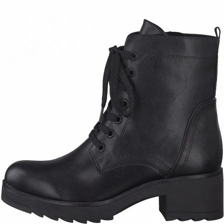 Ботинки  Marco Tozzi  черный  кожа искусств. Z-100358 фото в интернет-магазине | Omadey.ru