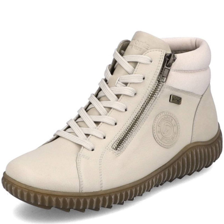 Ботинки  Remonte  бежевый  кожа/кожа искусств. Z-300056 фото в интернет-магазине | Omadey.ru