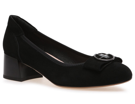 Туфли  El Tempo  черный  велюр натуральный Z-400286 фото в интернет-магазине | Omadey.ru