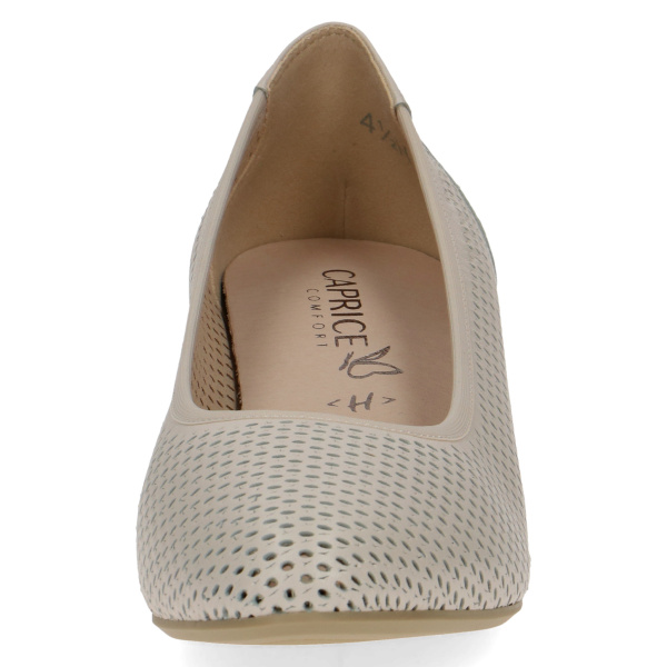 Фото Балетки  Caprice  бежевый  кожа F-400948