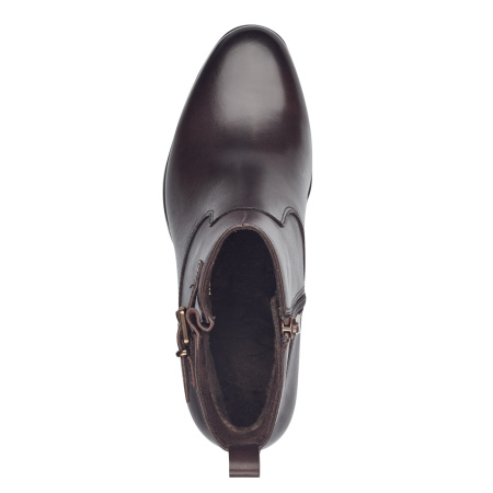 Ботинки  Marco Tozzi  коричневый  текстиль Z-400678 фото в интернет-магазине | Omadey.ru