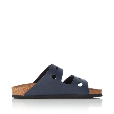 Шлепанцы  Rieker  синий  кожа искусств. F-90970 фото в интернет-магазине | Omadey.ru