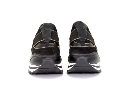 Кроссовки  Tamaris  черный  текстиль Z-8300 фото в интернет-магазине | Omadey.ru