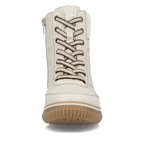 Фото Ботинки  Rieker  бежевый  кожа искусств./текстиль  Z-401070