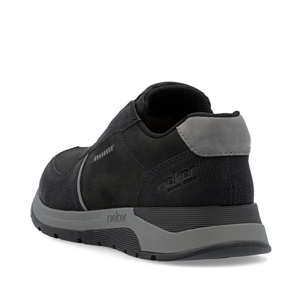 Фото Кроссовки  Rieker  черный  кожа/кожа искусств. Z-400854 мужские Фото Кроссовки  Rieker  черный  кожа/кожа искусств. Z-400854 мужские