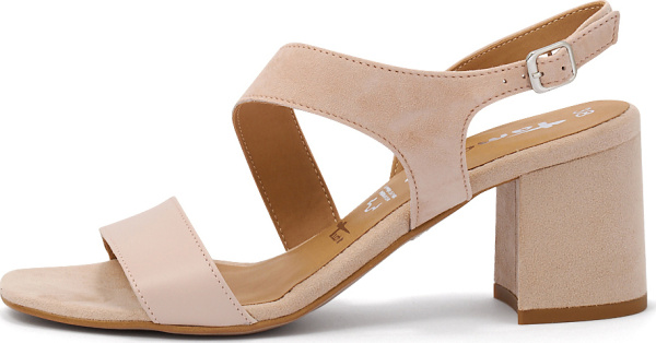 Фото Босоножки  Tamaris  розовый  кожа F-80932