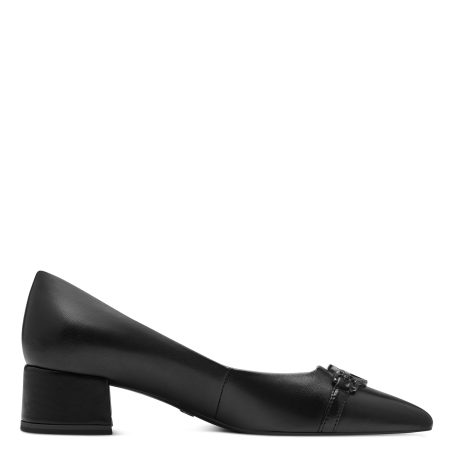 Туфли  Tamaris  черный  кожа Z-400384 фото в интернет-магазине | Omadey.ru