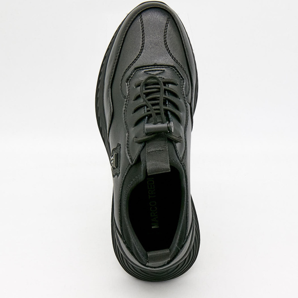 Фото Полуботинки  Marco Tredi  черный  кожа Z-100938