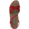 Сандалии  S.Oliver  красный  кожа F-81016 фото в интернет-магазине | Omadey.ru