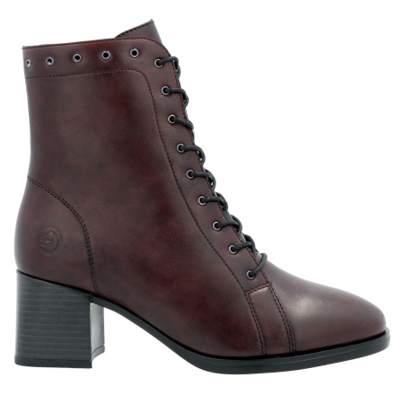 Ботильоны  Remonte  бордовый  кожа/кожа искусств. Z-400297 фото в интернет-магазине | Omadey.ru