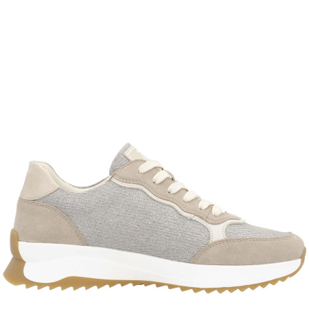 Кроссовки  Rieker-Sport  бежевый  текстиль/кожа F-400047 фото в интернет-магазине | Omadey.ru