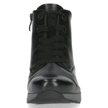 Ботинки  Caprice  черный  кожа Z-400724 фото в интернет-магазине | Omadey.ru