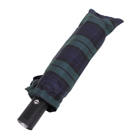 Классический зелёный мужской зонт в синюю клетку фото в интернет-магазине | Omadey.ru