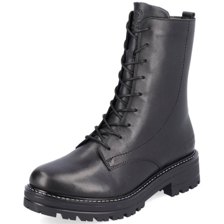 Ботинки  Remonte  черный  кожа/кожа искусств. Z-300027 фото в интернет-магазине | Omadey.ru