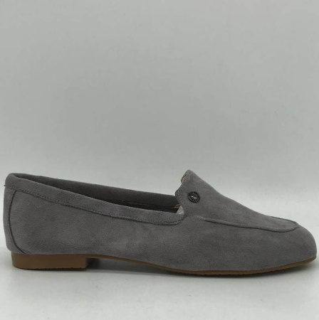 Туфли  MYSET  серый  текстиль F-90948 фото в интернет-магазине | Omadey.ru