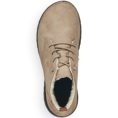 Полуботинки  Rieker  бежевый  кожа искусств. Z-400020 фото в интернет-магазине | Omadey.ru