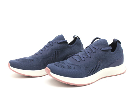 Кроссовки  Tamaris  синий  текстиль Z-8026 фото в интернет-магазине | Omadey.ru
