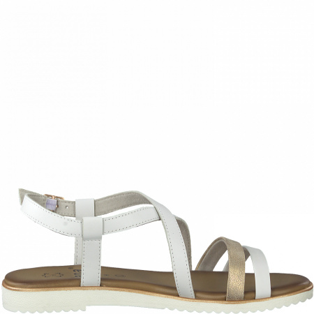 Сандалии  Jana  белый  кожа F-90880 фото в интернет-магазине | Omadey.ru