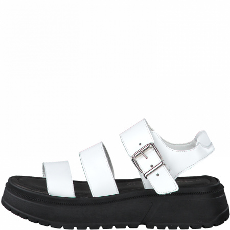 Сандалии  Tamaris  белый  кожа F-90893 фото в интернет-магазине | Omadey.ru