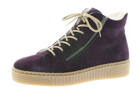 Ботинки  Rieker  бордовый  кожа Z-7665 фото в интернет-магазине | Omadey.ru