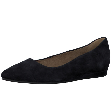 Балетки  Tamaris  синий  замша F-80043 фото в интернет-магазине | Omadey.ru