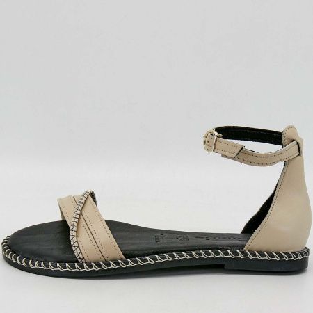 Сандалии  Tamaris  бежевый  кожа F-90439 фото в интернет-магазине | Omadey.ru