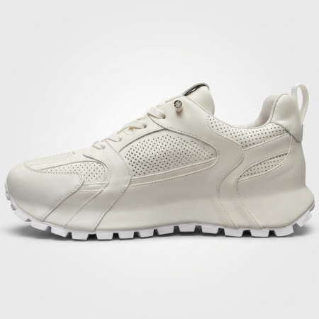 Кроссовки  Romitan  белый  кожа  F-401193 фото в интернет-магазине | Omadey.ru