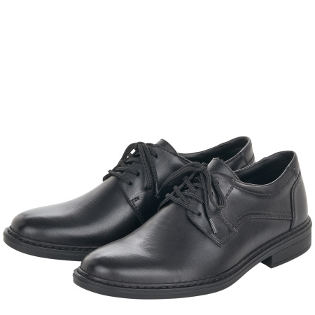 Туфли  Rieker  черный  кожа/кожа искусств. F-400011 фото в интернет-магазине | Omadey.ru