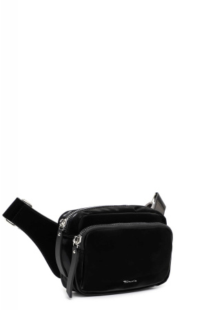 Сумка на пояс  Tamaris  черный  кожа искусств. c13164 фото в интернет-магазине | Omadey.ru