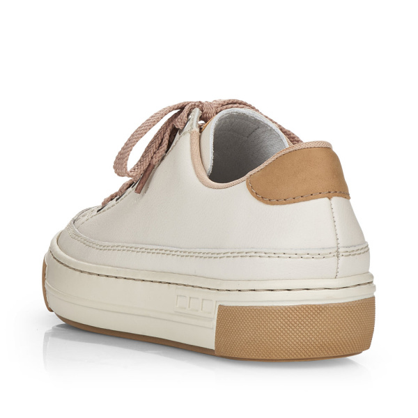 Фото Кеды  Rieker  белый  кожа/кожа искусств. F-400020 Фото Кеды  Rieker  белый  кожа/кожа искусств. F-400020