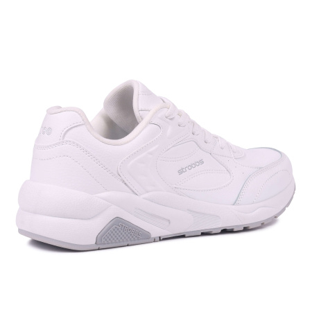 Кроссовки  Strobbs  белый  кожа/микрофибра Z-400780 фото в интернет-магазине | Omadey.ru