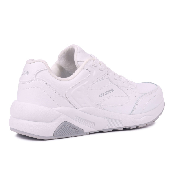 Фото Кроссовки  Strobbs  белый  кожа/микрофибра Z-400780