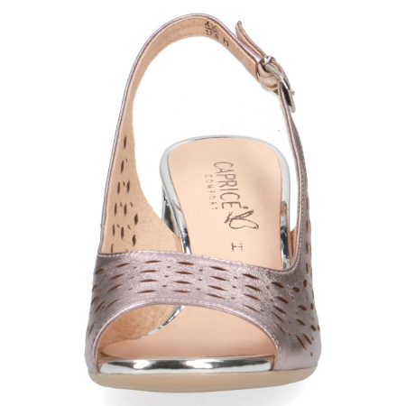 Босоножки  Caprice  розовый  кожа F-80965 фото в интернет-магазине | Omadey.ru