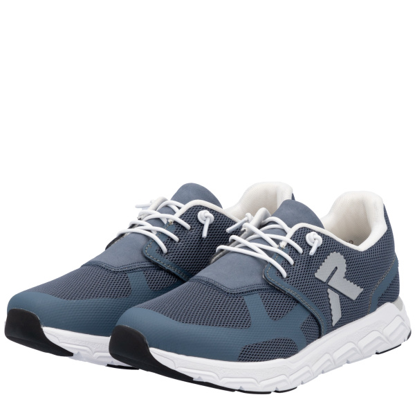 Фото Кроссовки  Rieker Спорт  синий  кожа искусств./текстиль f-401104