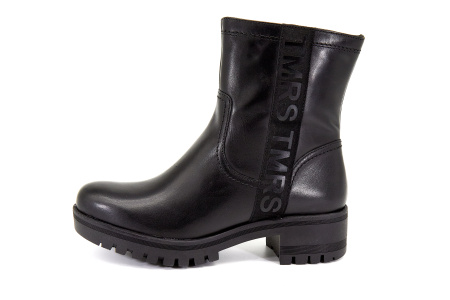 Полусапоги  Tamaris  черный  кожа Z-8226 фото в интернет-магазине | Omadey.ru