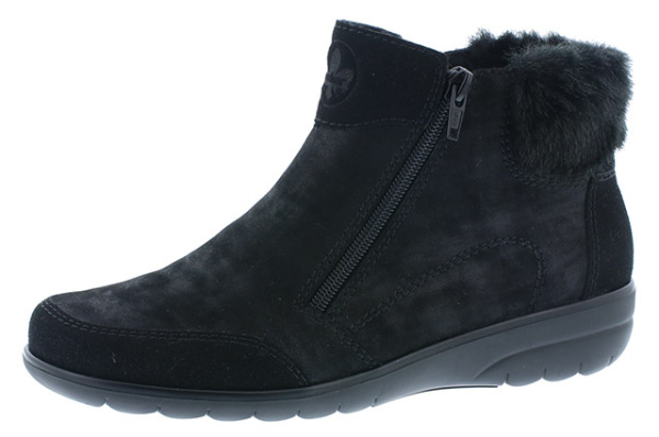 Фото Ботинки  Rieker  черный  кожа/кожа искусств./текстиль Z-89228 Фото Ботинки  Rieker  черный  кожа/кожа искусств./текстиль Z-89228