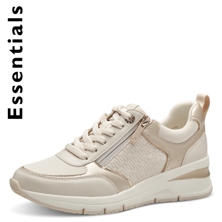 Кроссовки  Tamaris  бежевый  кожа искусств. Z-400617 фото в интернет-магазине | Omadey.ru