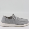 Мокасины  женские MYSET  серый  текстиль F-81178 фото в интернет-магазине | Omadey.ru