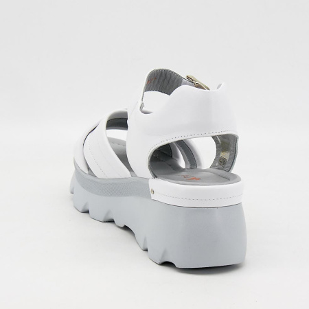 Босоножки  Dakkem  белый  кожа F-90206 фото в интернет-магазине | Omadey.ru