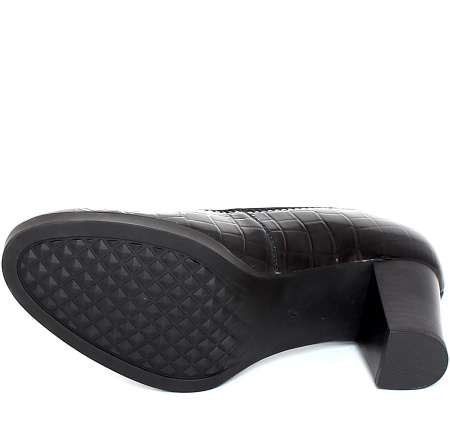 Туфли  Baden  черный  кожа Z-400323 фото в интернет-магазине | Omadey.ru