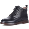 Ботинки  Baden  черный  кожа Z-100750 фото в интернет-магазине | Omadey.ru