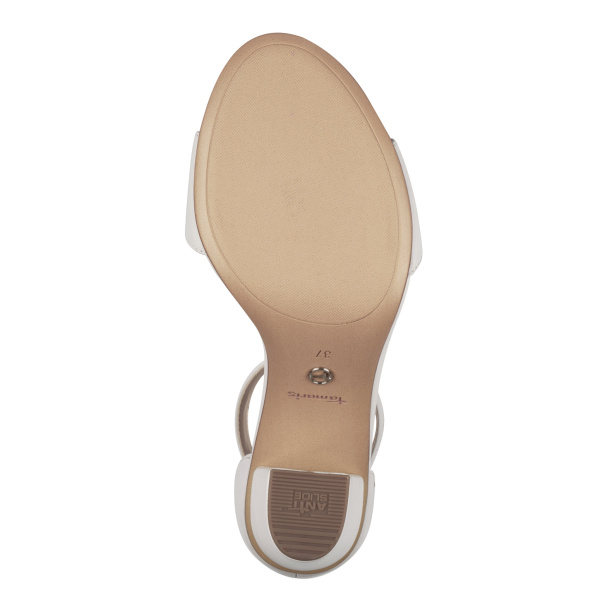 Фото Босоножки  Tamaris  белый  кожа F-400923