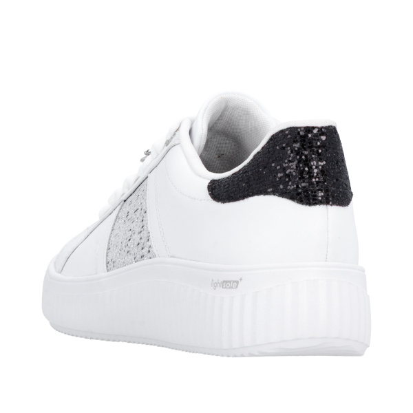 Фото Кроссовки  Remonte белый  кожа/кожа искусств. F-401107