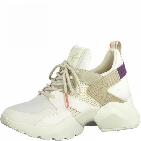 Кроссовки  Tamaris  бежевый  иск. материал F-90580 фото в интернет-магазине | Omadey.ru