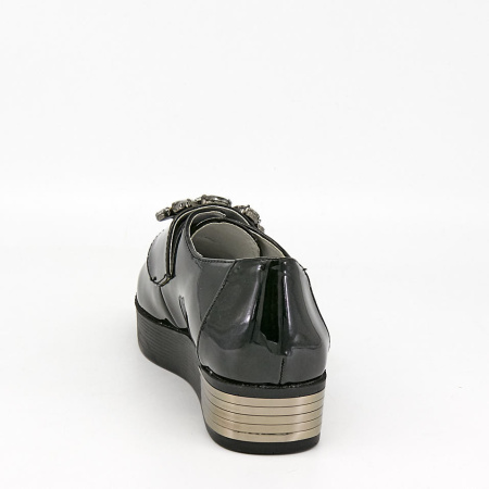 Туфли  Betsy  черный  кожа лаковая искусств. Z-7041 фото в интернет-магазине | Omadey.ru